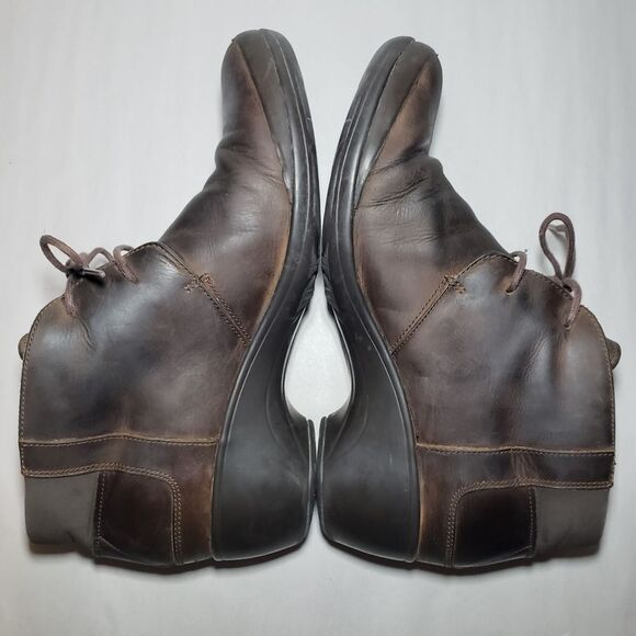 Merrell Veranda "Butter Rum" Brown Leather Ankle Booties Women Size 8.5 - Picture 7 of 11